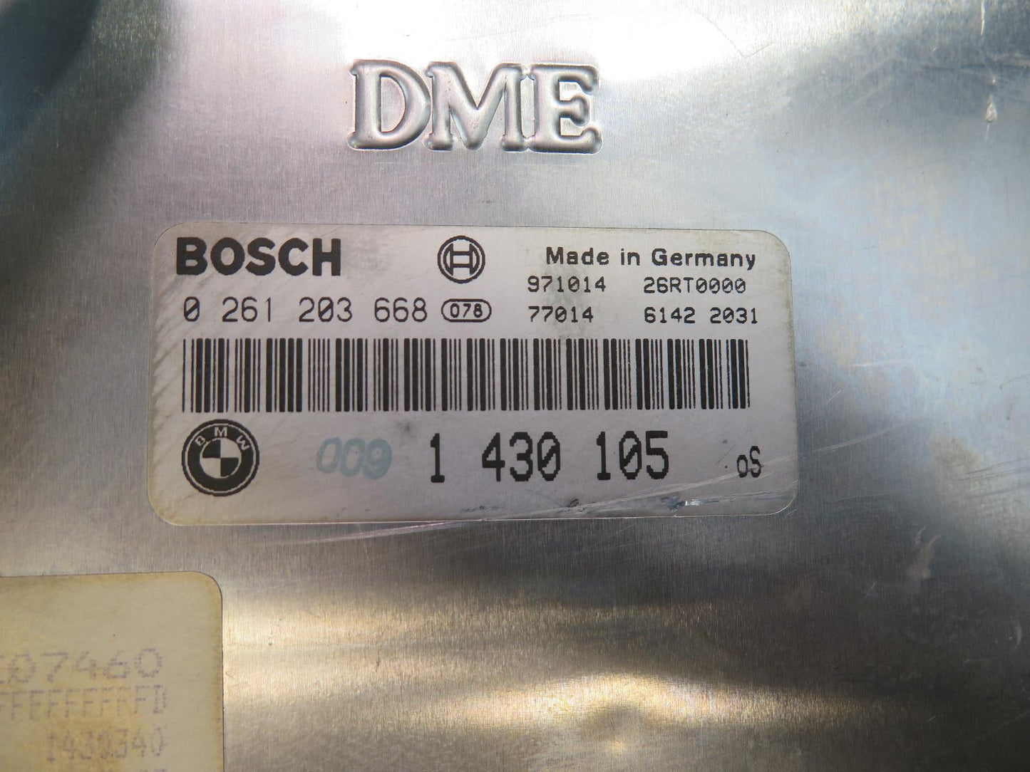 1998 BMW E36/7 Z3 M44 1.9L ECU ECM Engine Motor Control Module Unit 1430105 OEM