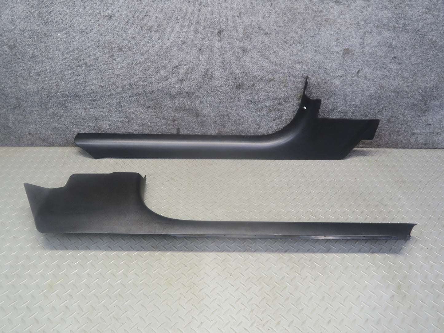 97-04 Chevrolet Corvette C5 Left & Right Lower Interior Kick Trim Panel Set OEM