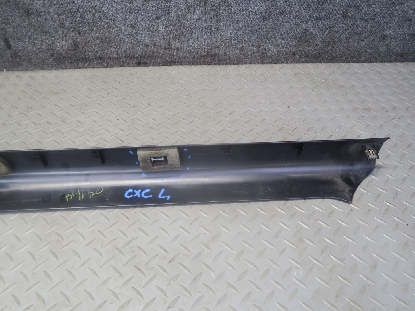 97-04 Chevrolet Corvette C5 Left & Right Lower Interior Kick Trim Panel Set OEM