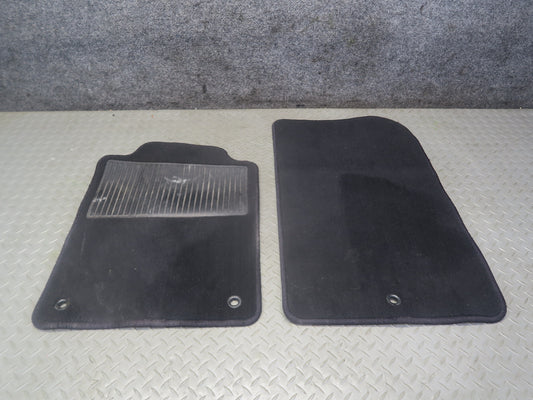 97-04 Chevrolet Corvette C5 Set of 2 Front Carpet Floor MAT Black 45K Miles OEM