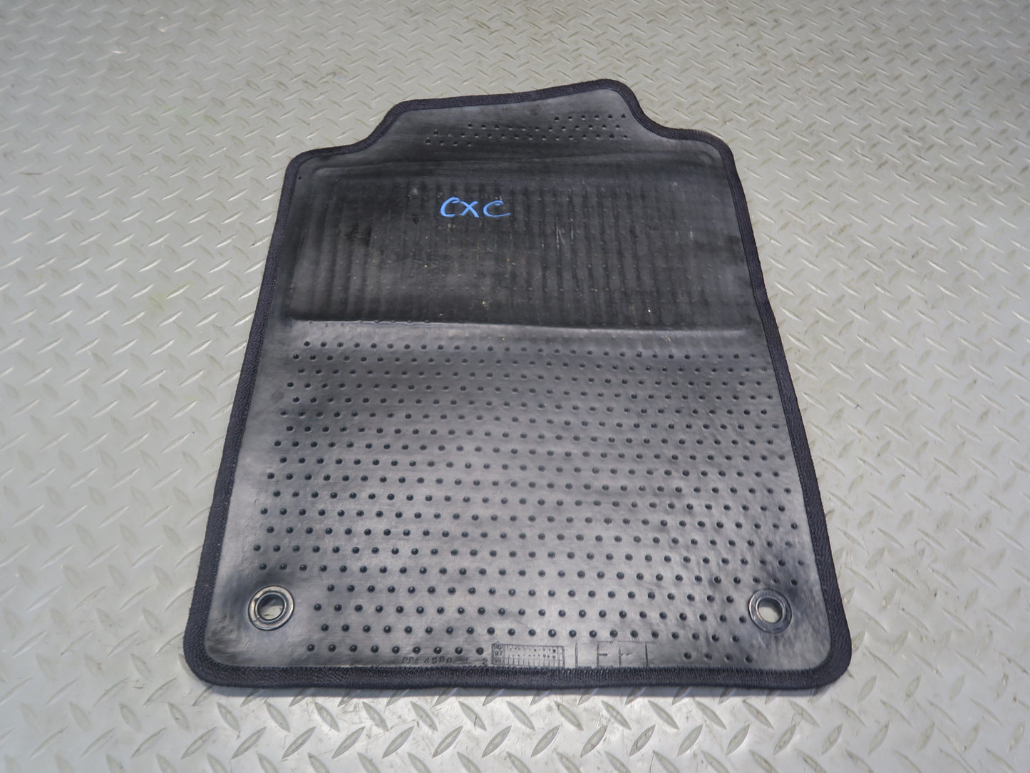 97-04 Chevrolet Corvette C5 Set of 2 Front Carpet Floor MAT Black 45K Miles OEM