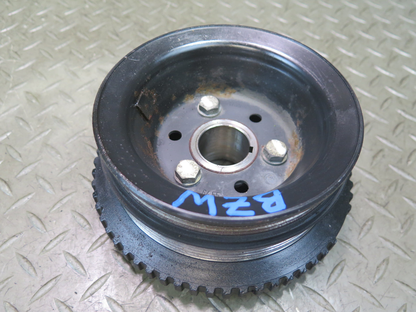 96-99 BMW E36/7 Z3 1.9L M44 Water Power Steering Pump Crankshaft Pulley Set OEM