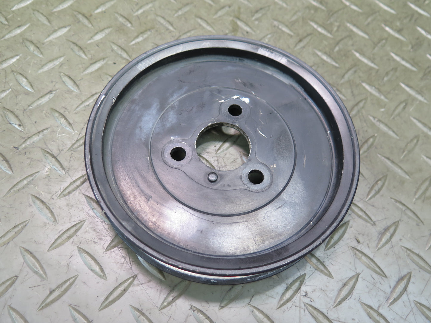 96-99 BMW E36/7 Z3 1.9L M44 Water Power Steering Pump Crankshaft Pulley Set OEM