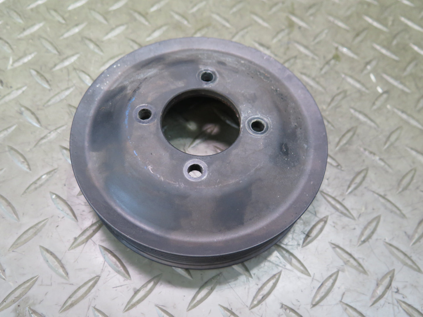 96-99 BMW E36/7 Z3 1.9L M44 Water Power Steering Pump Crankshaft Pulley Set OEM