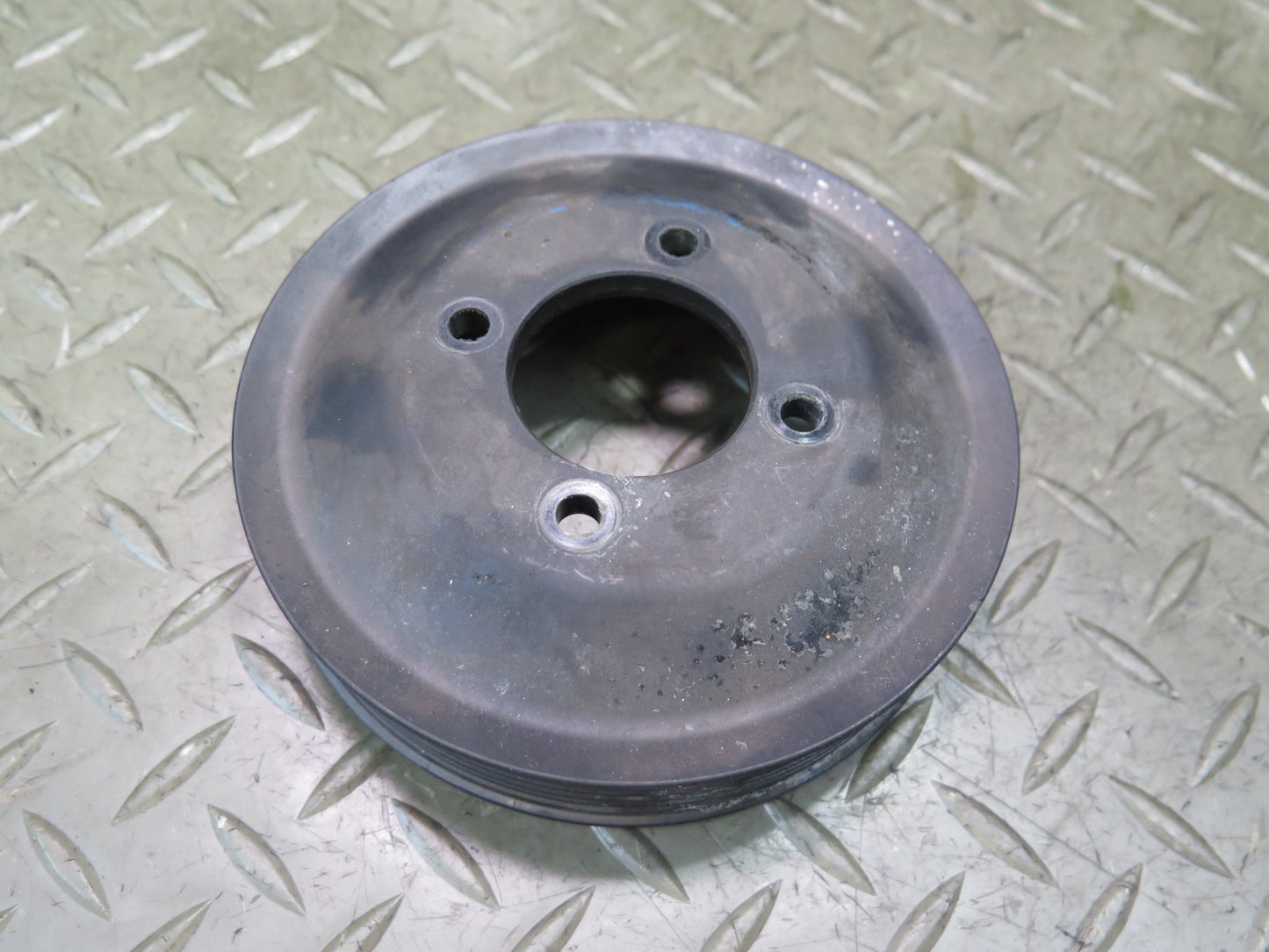 96-99 BMW E36/7 Z3 1.9L M44 Water Power Steering Pump Crankshaft Pulley Set OEM