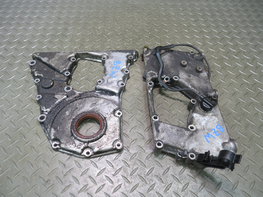 96-99 BMW E36/7 Z3 1.9L M44 Set of 2 Lower & Upper Engine Timing Chain Cover OEM