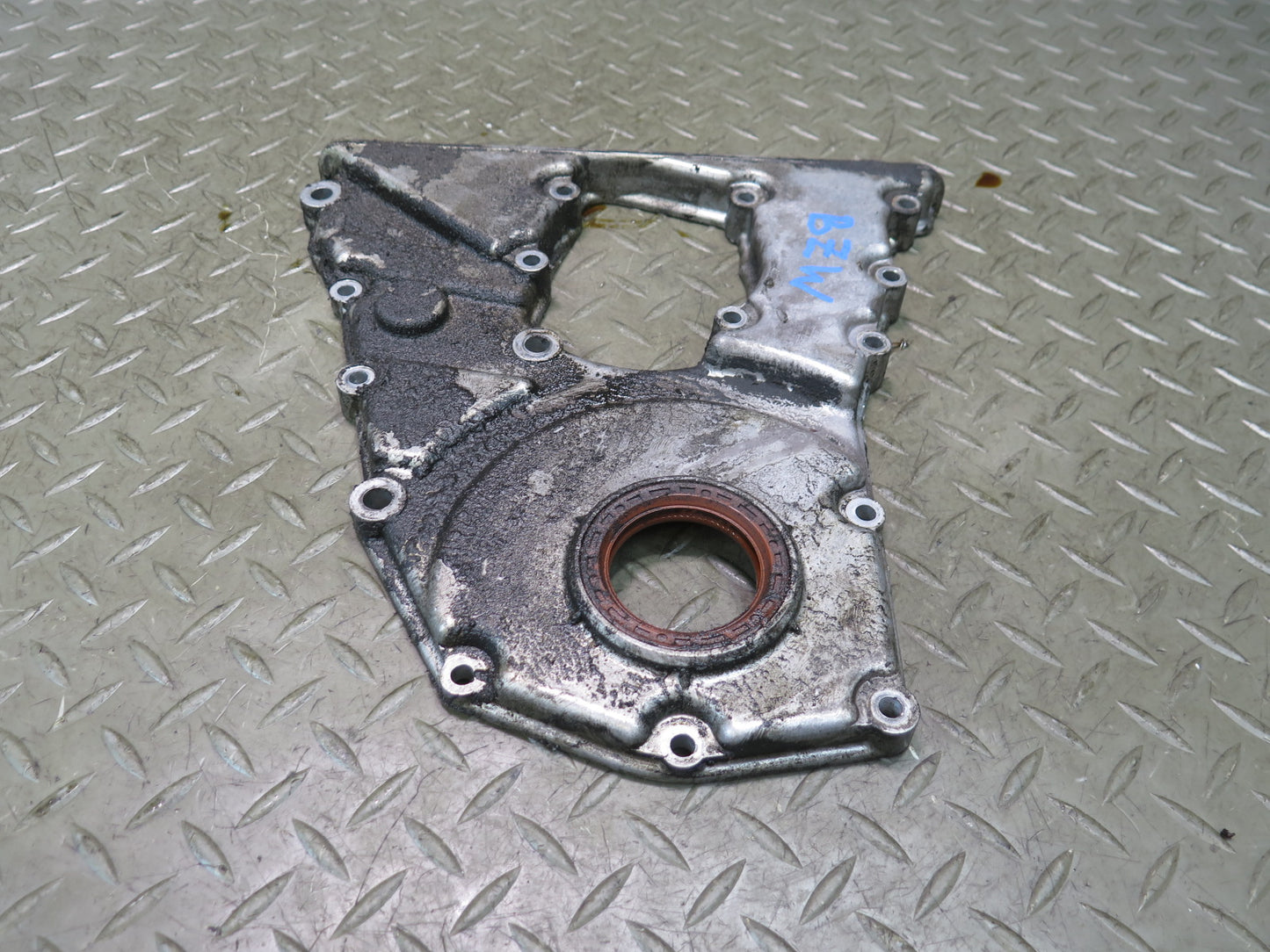 96-99 BMW E36/7 Z3 1.9L M44 Set of 2 Lower & Upper Engine Timing Chain Cover OEM