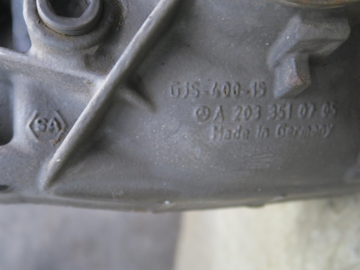 13-16 Mercedes R231 SL550 RWD Rear Differential Carrier 2.65 Ratio OEM