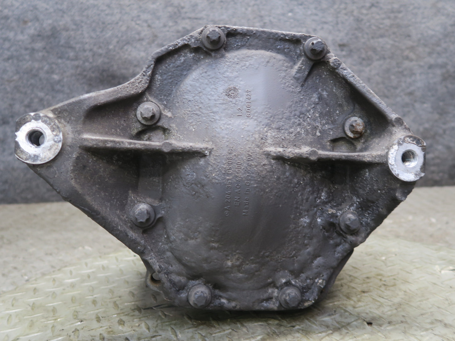 13-16 Mercedes R231 SL550 RWD Rear Differential Carrier 2.65 Ratio OEM