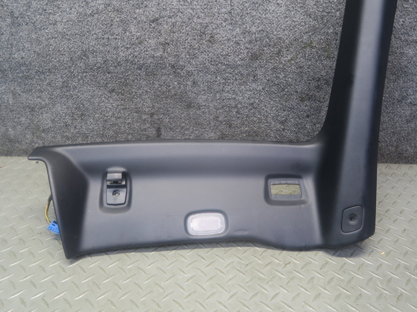 2012-2016 Mercedes R172 SLK Right Left Side A-pillar Trim Cover Panel Black Set