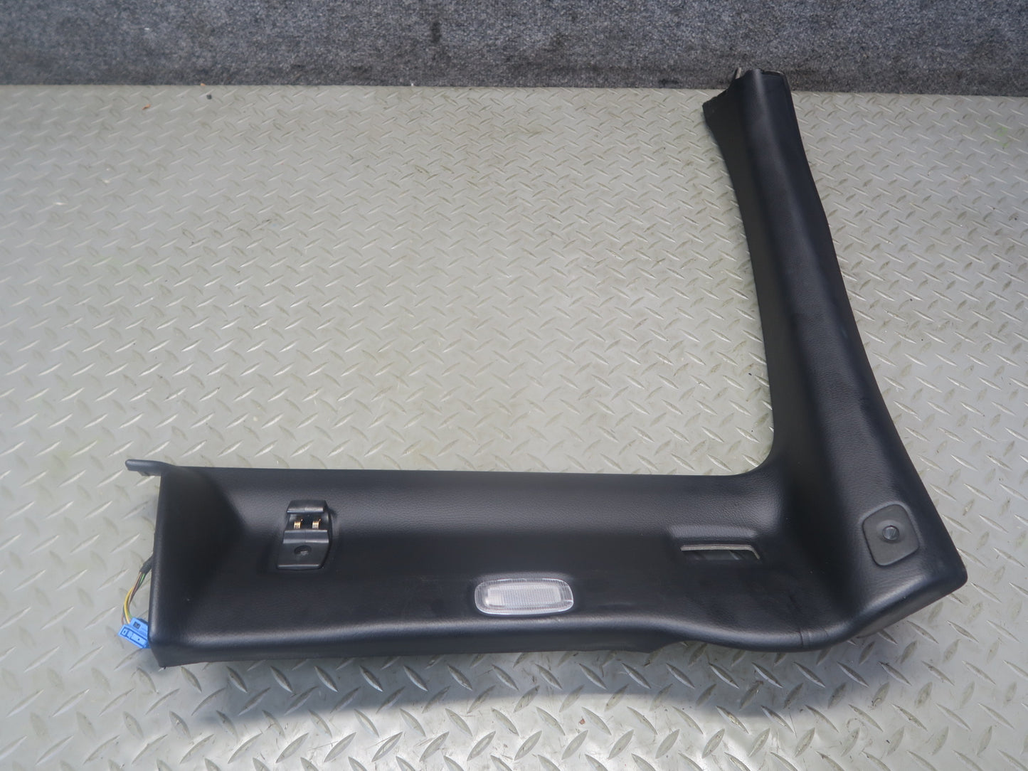 2012-2016 Mercedes R172 SLK Right Left Side A-pillar Trim Cover Panel Black Set