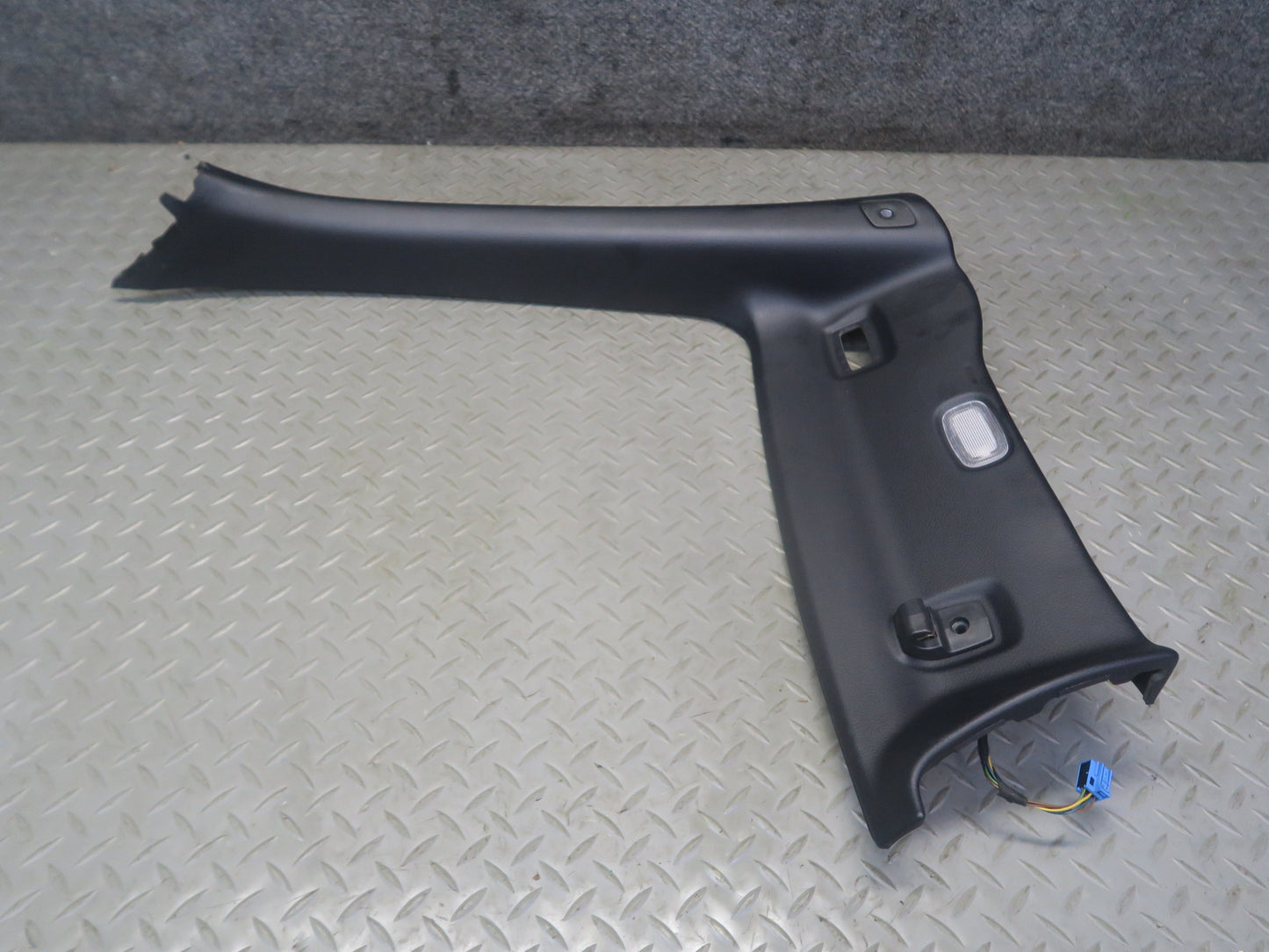 2012-2016 Mercedes R172 SLK Right Left Side A-pillar Trim Cover Panel Black Set