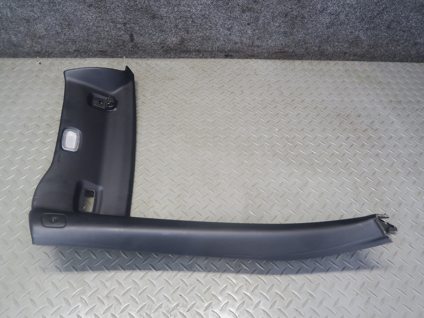 2012-2016 Mercedes R172 SLK Right Left Side A-pillar Trim Cover Panel Black Set