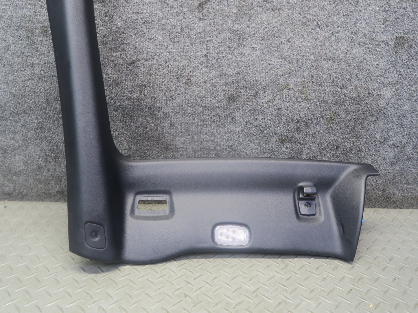 2012-2016 Mercedes R172 SLK Right Left Side A-pillar Trim Cover Panel Black Set