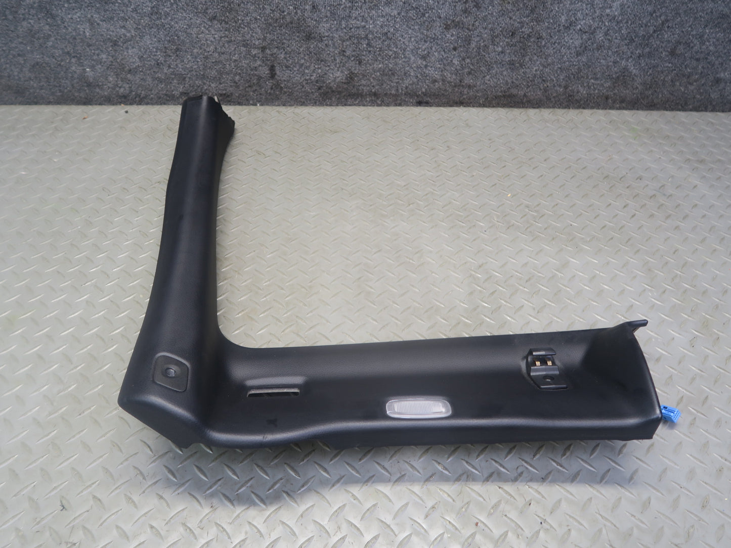 2012-2016 Mercedes R172 SLK Right Left Side A-pillar Trim Cover Panel Black Set