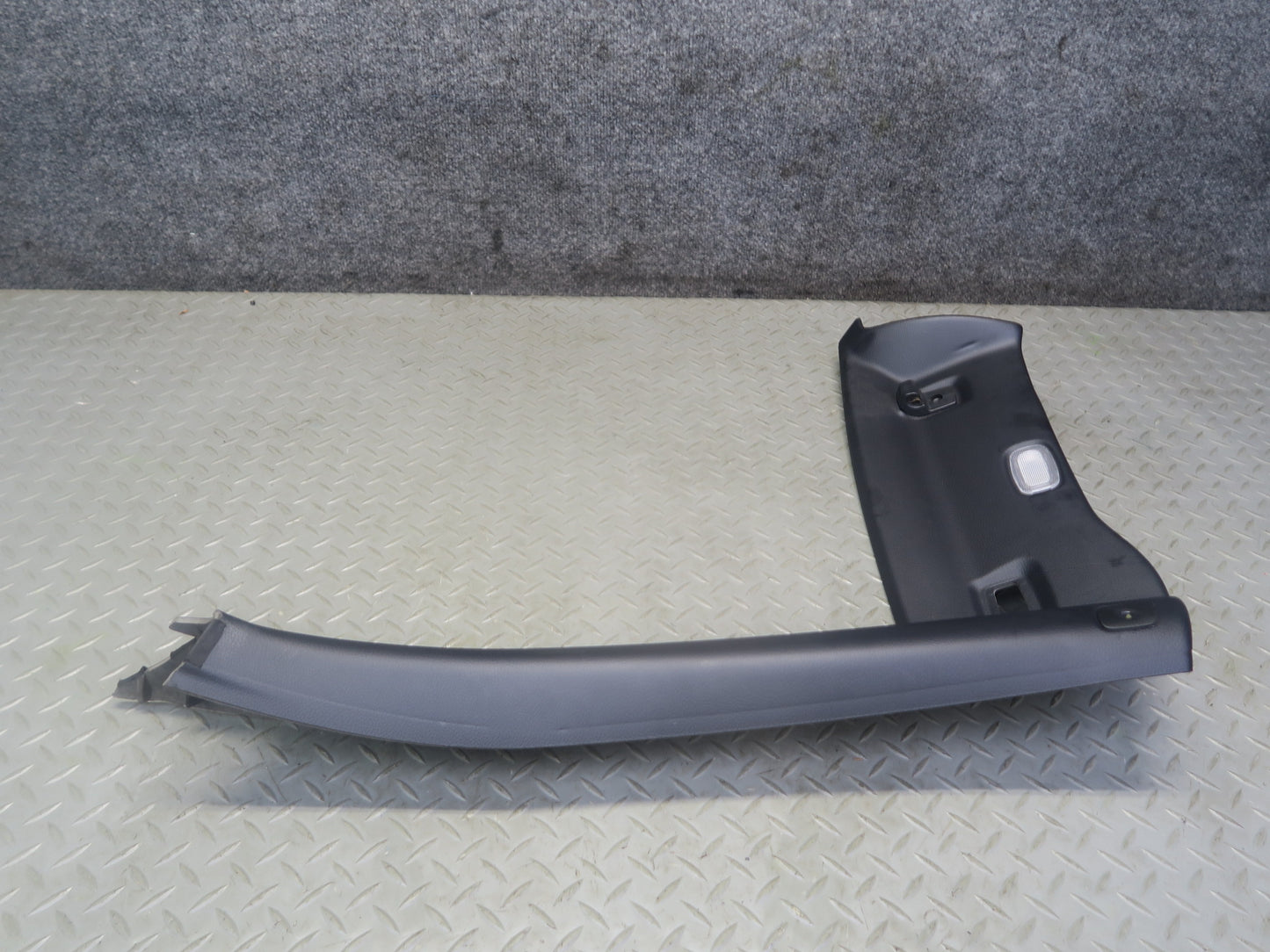 2012-2016 Mercedes R172 SLK Right Left Side A-pillar Trim Cover Panel Black Set