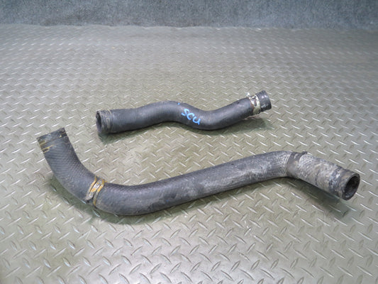 98-00 Lexus UZZ30L SC400 1UZFE Set of 2 Engine Radiator Coolant Hose Pipe OEM