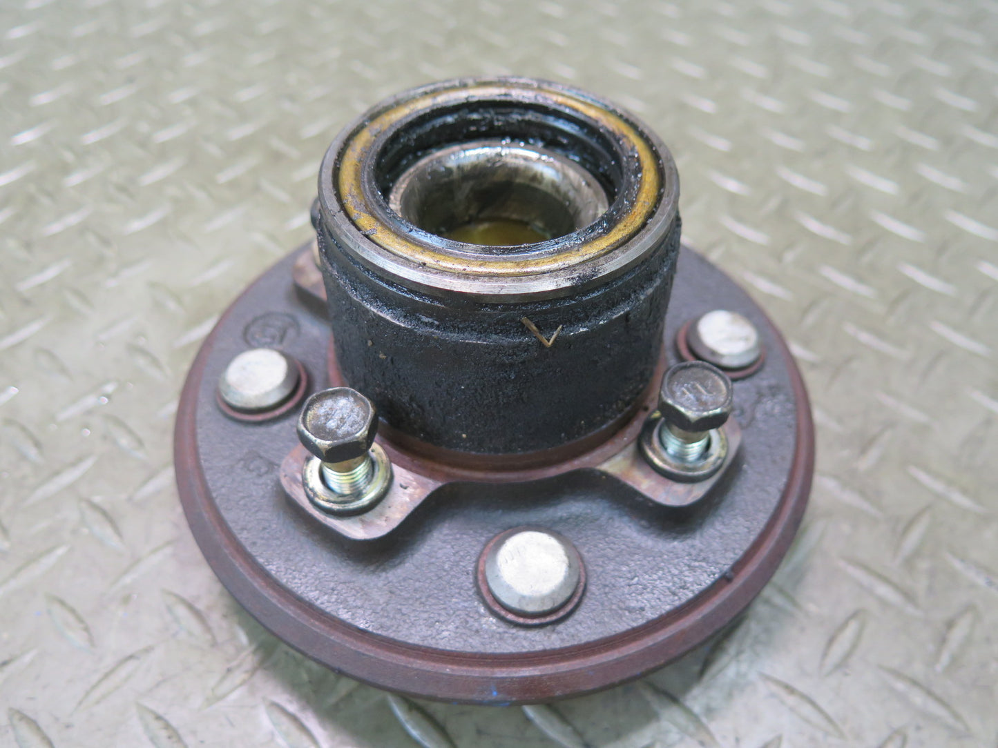 84-88 Toyota Cressida MX73 Front Axle Hub w Hardware Set 45K Miles OEM