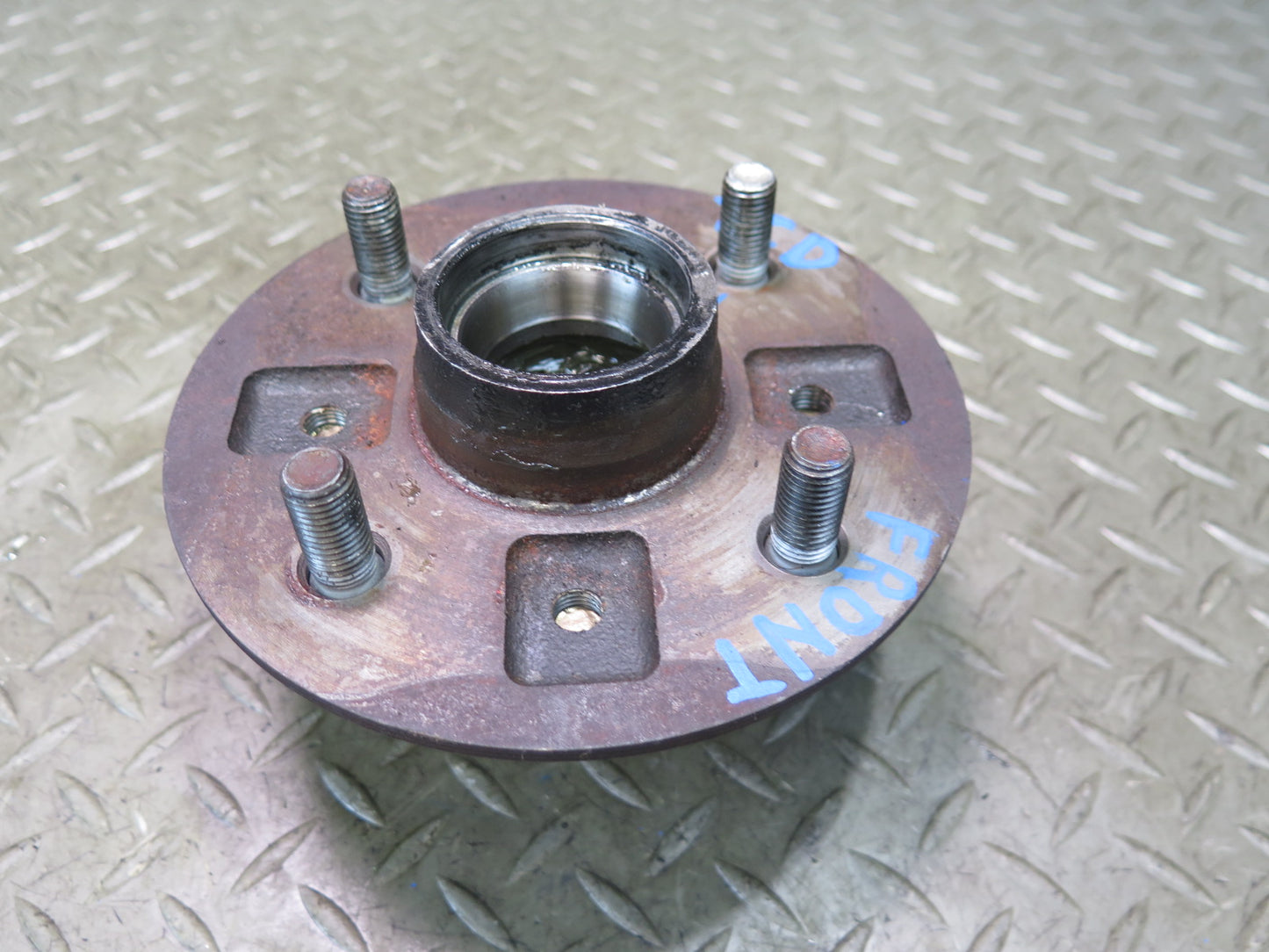 84-88 Toyota Cressida MX73 Front Axle Hub w Hardware Set 45K Miles OEM