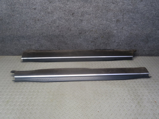 94-02 Mercedes R129 Sl-class Set of 2 Door Scuff Sill Plate Trim Panel OEM