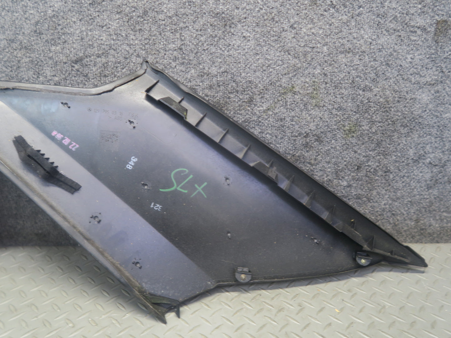 94-02 Mercedes R129 Sl-class Rear Left Hardtop Window Trim Panel 1297950316 OEM