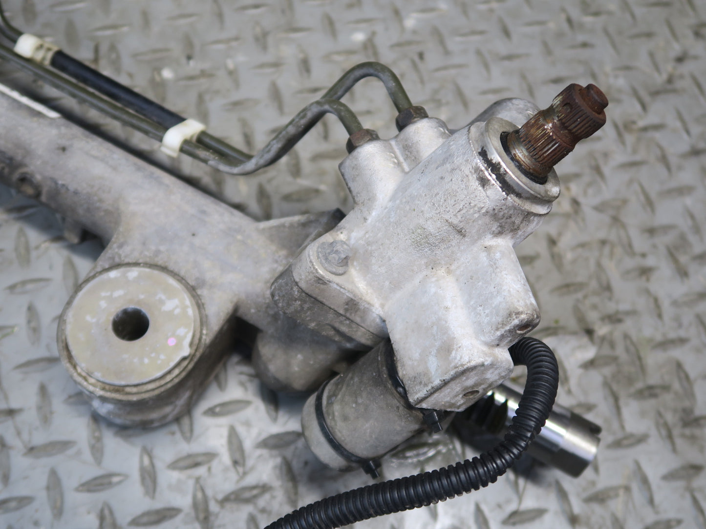 09-14 Nissan 370Z Z34 Power Steering Rack & Pinion Assembly 116K Miles OEM