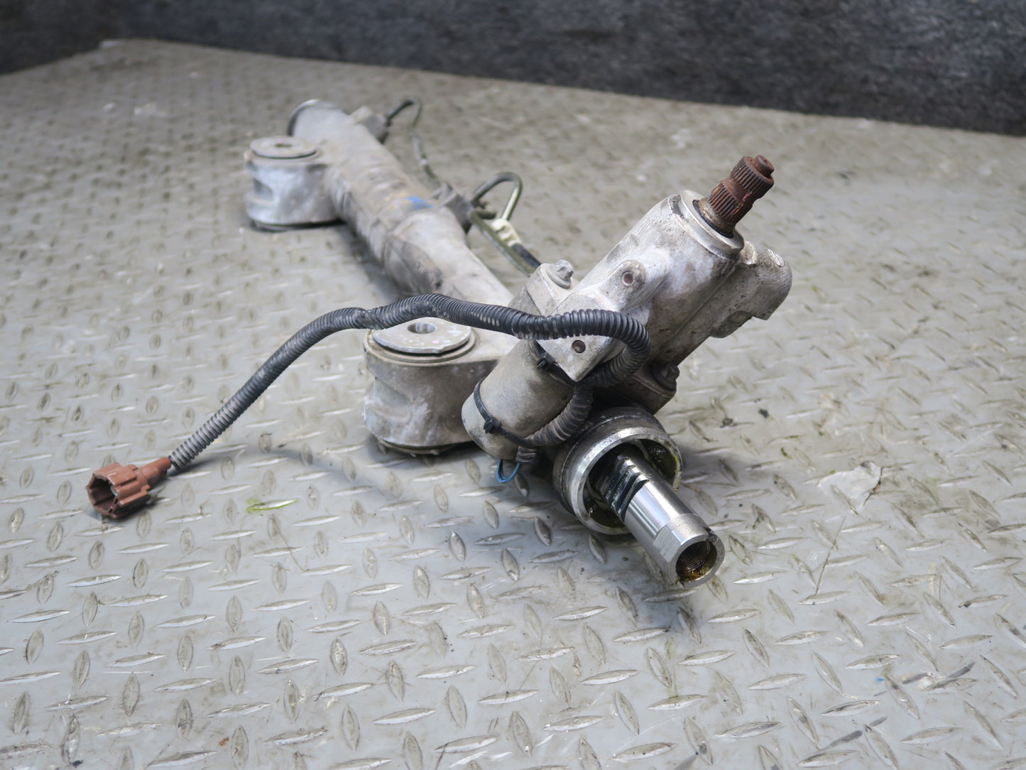09-14 Nissan 370Z Z34 Power Steering Rack & Pinion Assembly 116K Miles OEM