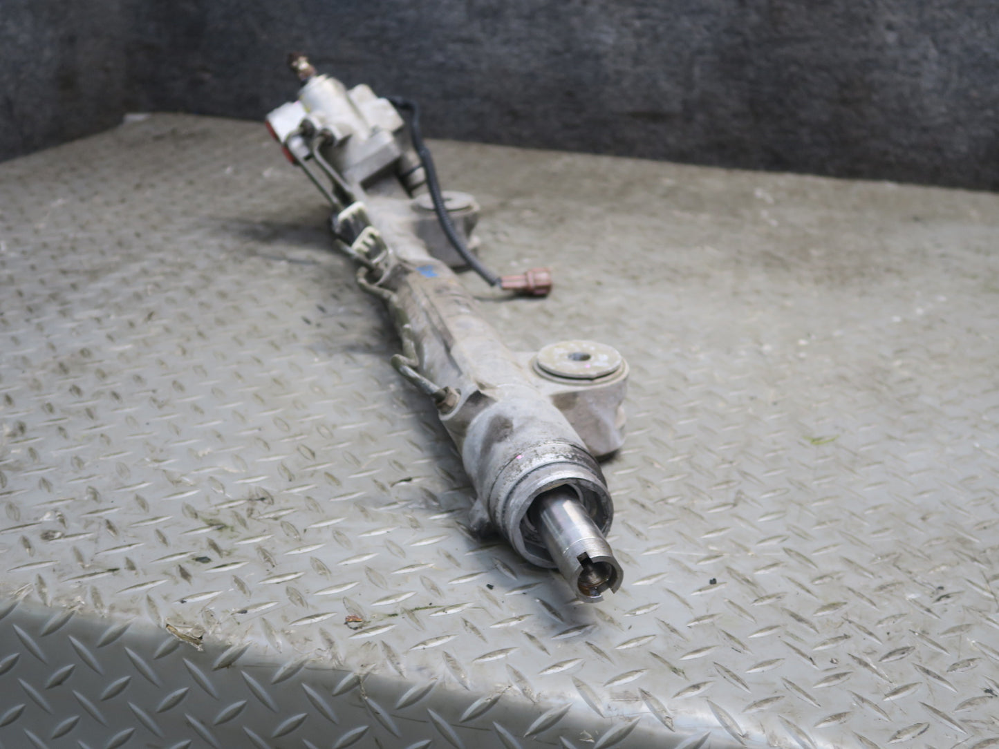 09-14 Nissan 370Z Z34 Power Steering Rack & Pinion Assembly 116K Miles OEM