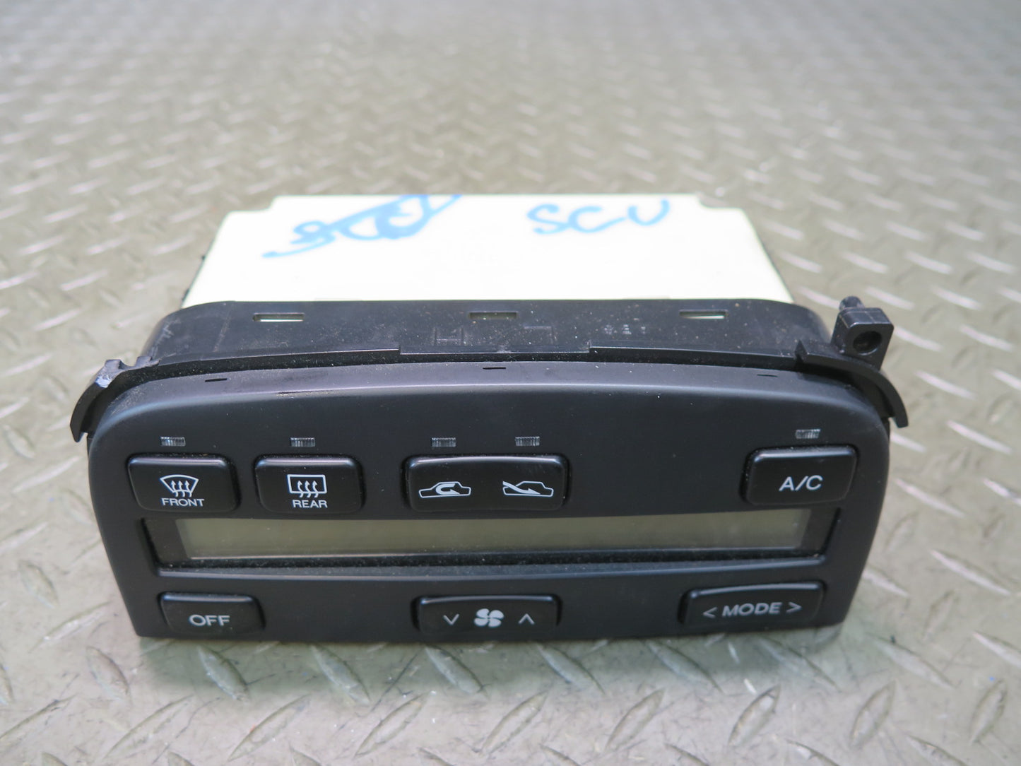 97-00 Lexus UZZ30L SC400 SC300 A/C Heater Climate Control Switch Panel OEM
