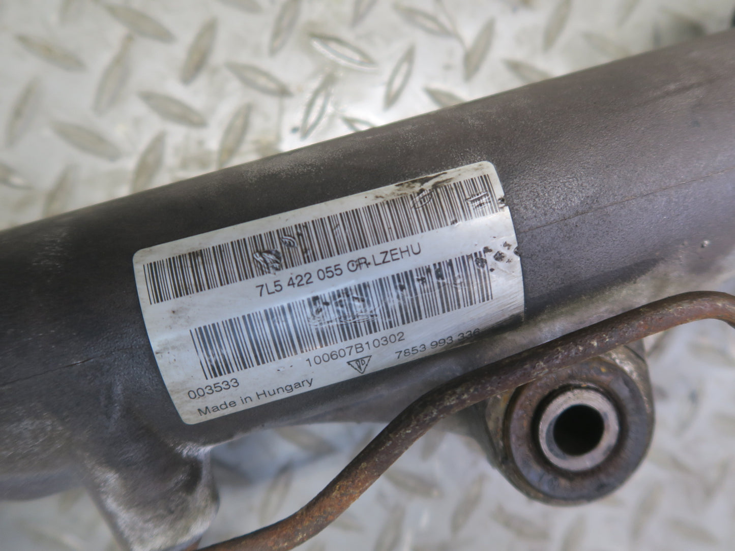 2008-2010 Porsche Cayenne 957 AWD Power Steering Rack & Pinion 7L5422055