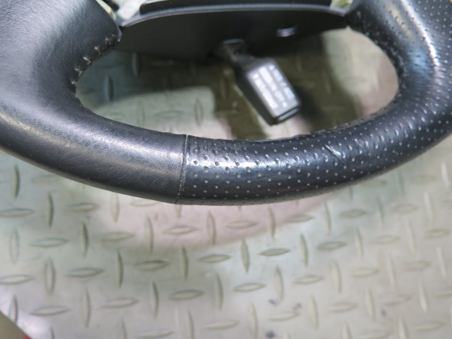 99-00 Lexus UZZ30L SC400 SC300 Leather Steering w Cruise Switch Black OEM