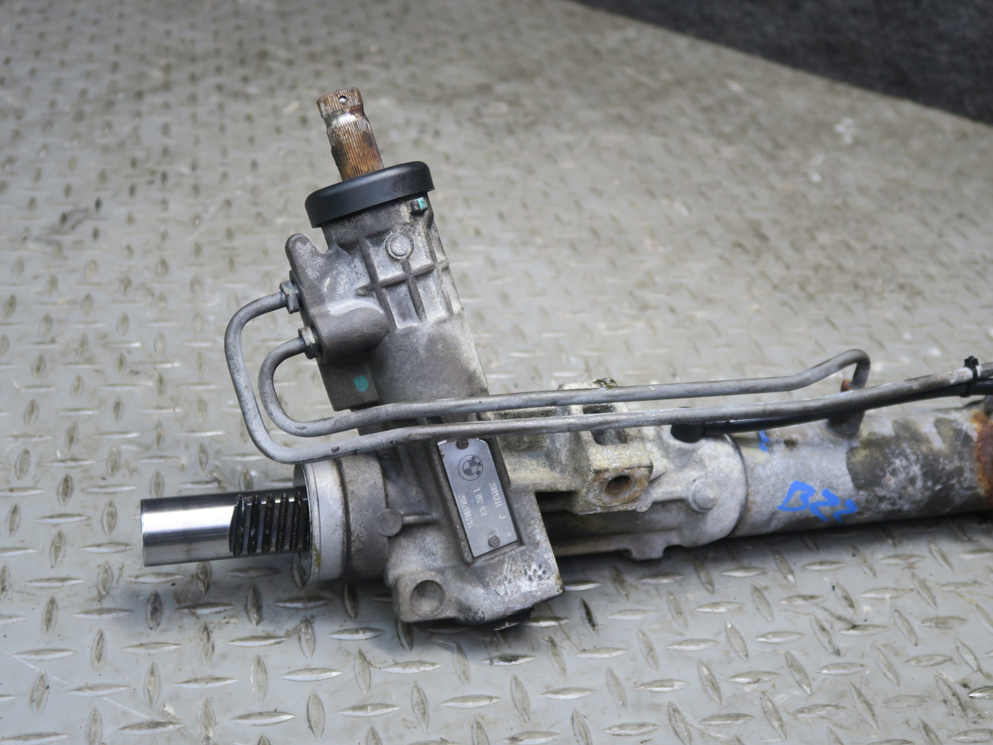96-02 BMW E36/7 Z3 Hydraulic Power Steering Gear Rack & Pinion 57K 1092031 OEM