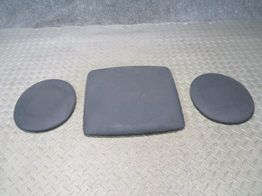 98-00 Lexus SC300 SC400 Set of 3 Rear Shelf Speaker Grille Trim Cover Black OEM