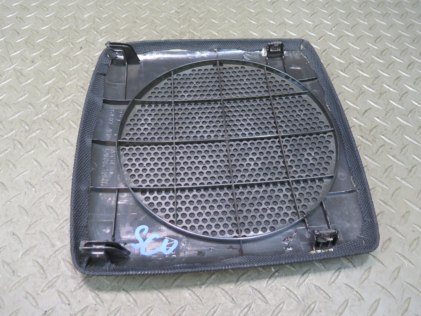 98-00 Lexus SC300 SC400 Set of 3 Rear Shelf Speaker Grille Trim Cover Black OEM