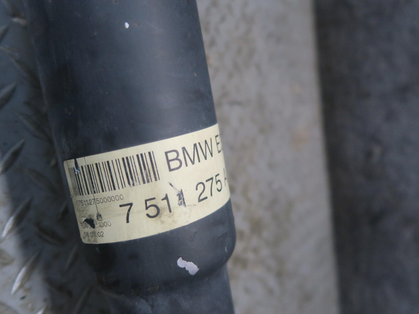 01-02 BMW E36/7 Z3 3.0L M54 M/T Rear Driveshaft Drive Shaft 7511275 57K OEM