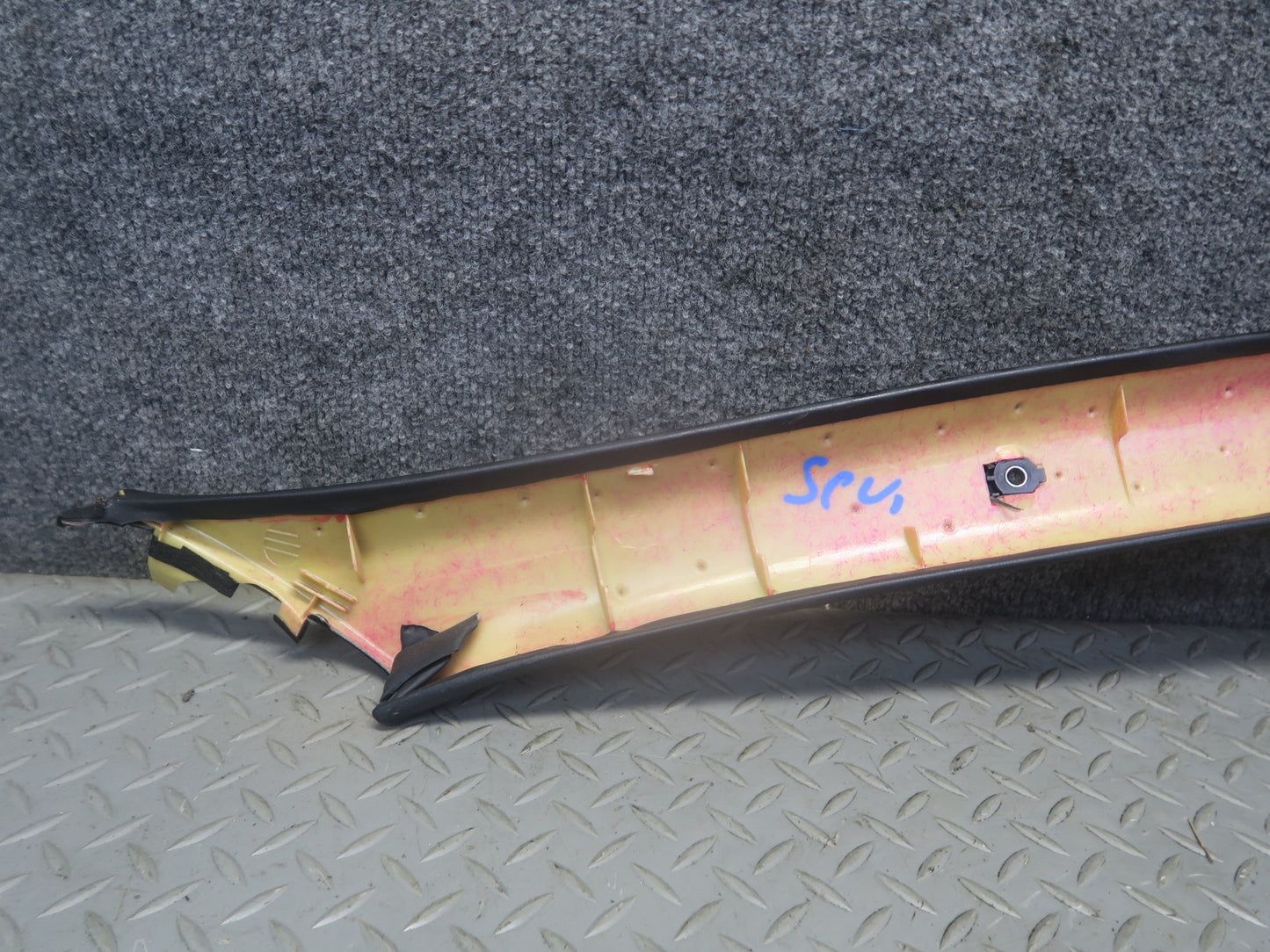 98-00 Lexus UZZ30L SC400 SC300 Front Left A Pillar Trim Cover Panel Black OEM