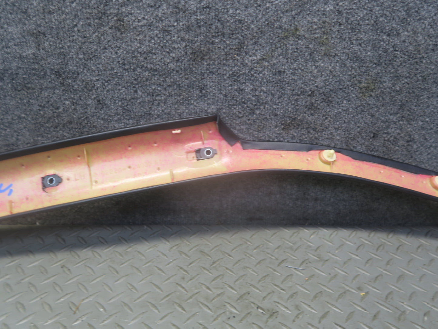 98-00 Lexus UZZ30L SC400 SC300 Front Left A Pillar Trim Cover Panel Black OEM