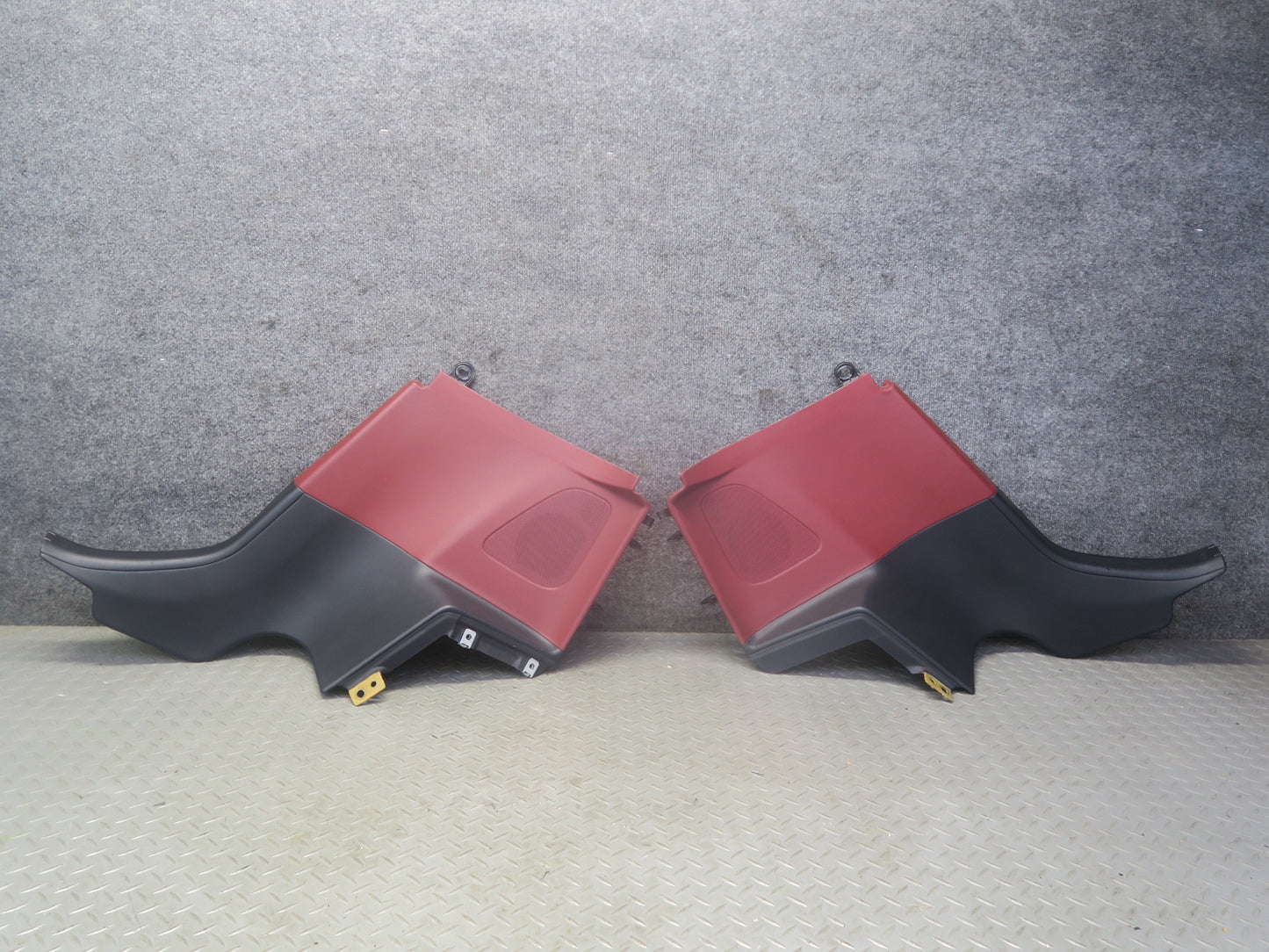 13-20 Mercedes R231 SL550 Set of 2 Rear Interior C Pillar Trim Cover Panel OEM