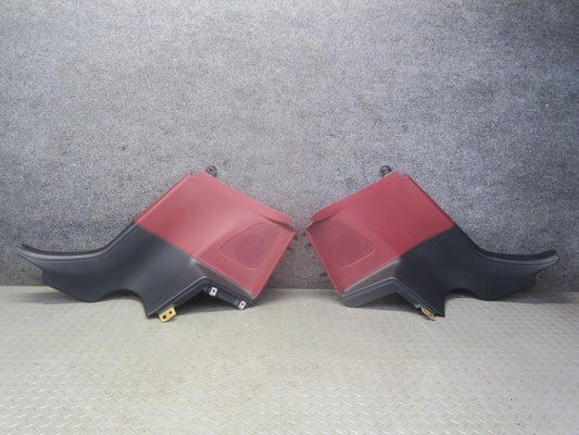 13-20 Mercedes R231 SL550 Set of 2 Rear Interior C Pillar Trim Cover Panel OEM