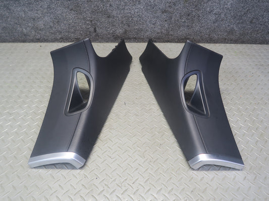 13-20 Mercedes R231 SL550 Set of 2 Rear Interior C Pillar Upper Trim Panel OEM