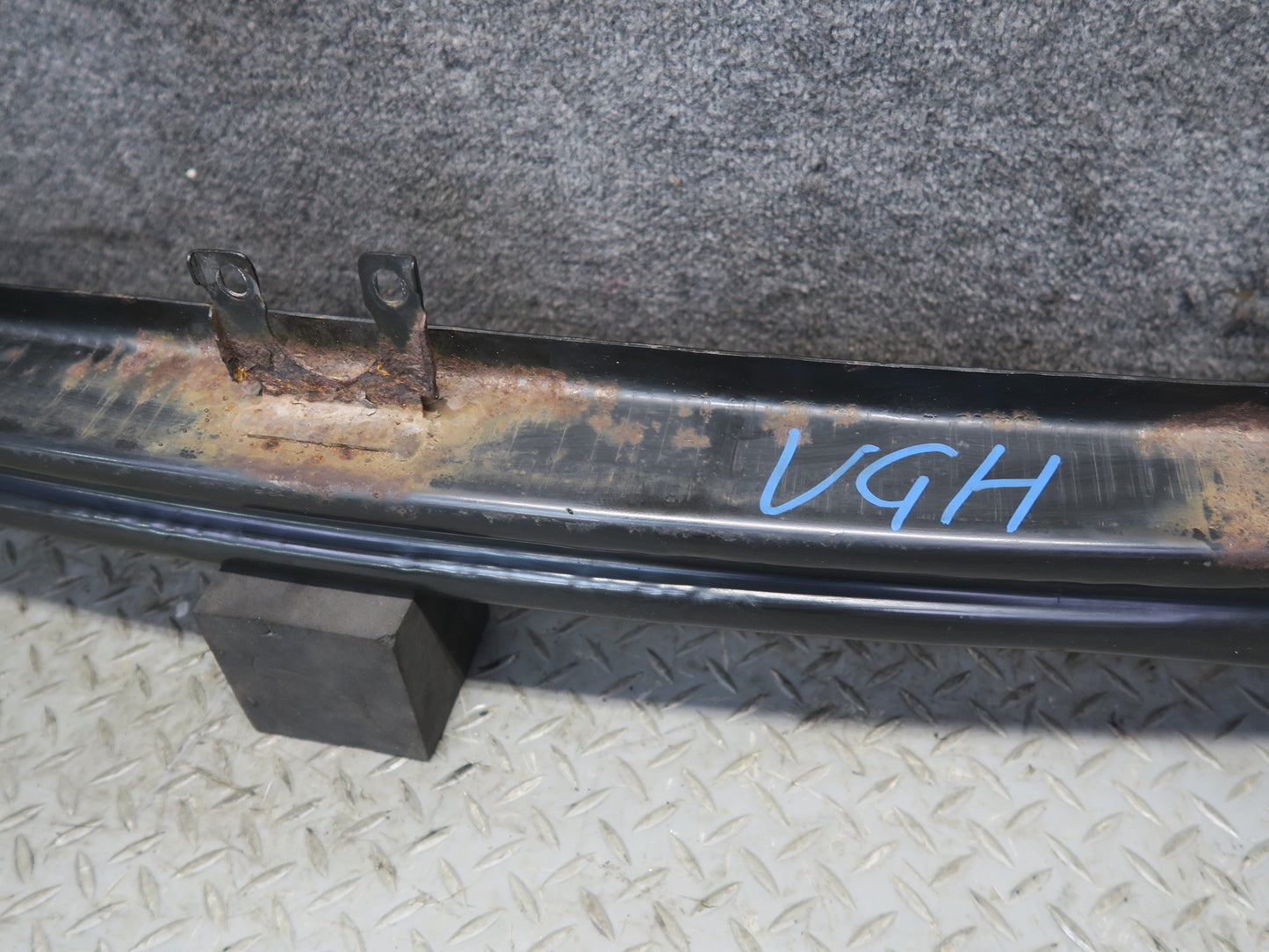 2008 VW R32 VR6 Front Bumper Impact Crash Reinforcement Bar OEM