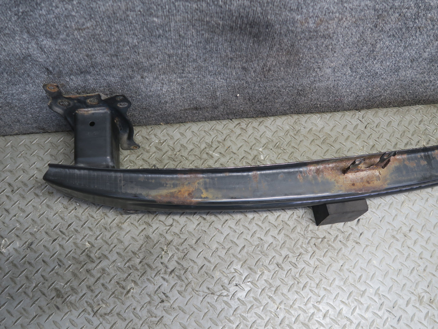 2008 VW R32 VR6 Front Bumper Impact Crash Reinforcement Bar OEM