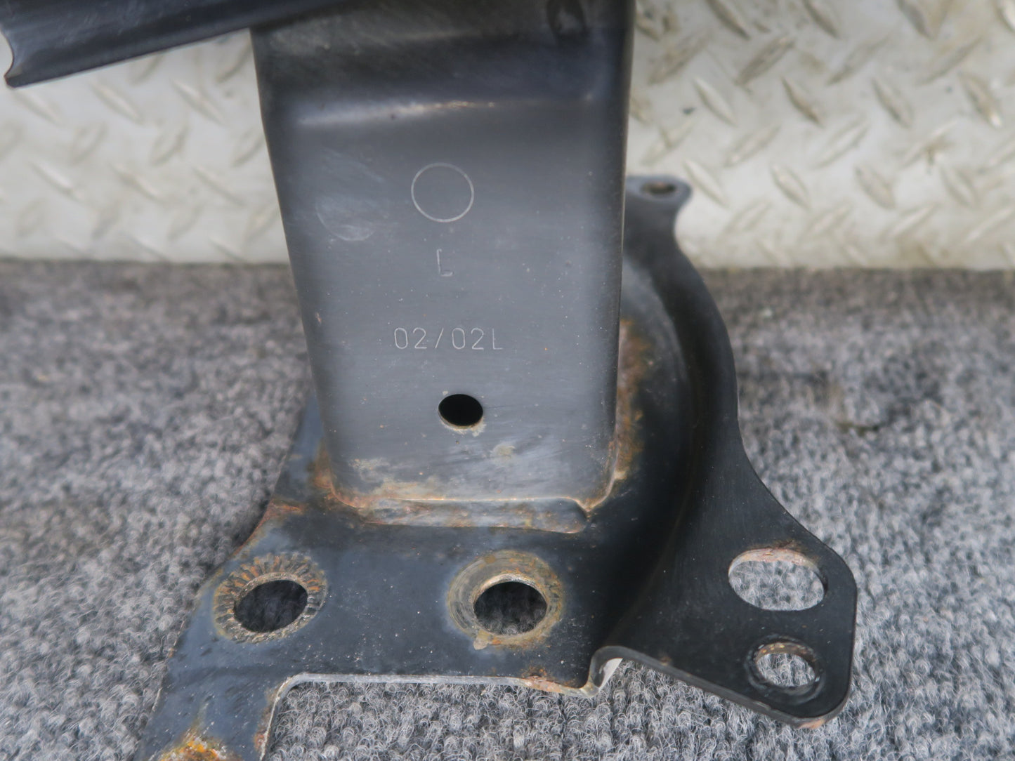 2008 VW R32 VR6 Front Bumper Impact Crash Reinforcement Bar OEM