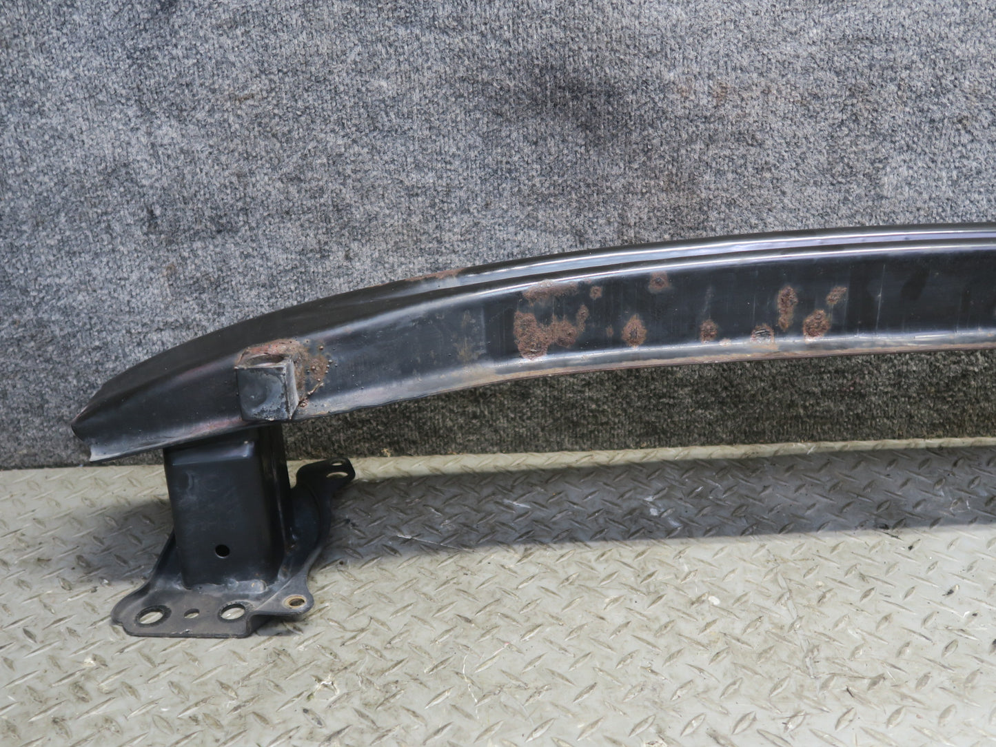 2008 VW R32 VR6 Front Bumper Impact Crash Reinforcement Bar OEM