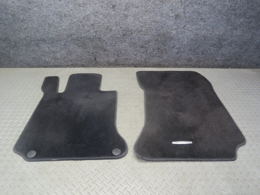 13-16 Mercedes R231 SL550 Set of 2 Front Left & Right Carpet Floor MAT OEM