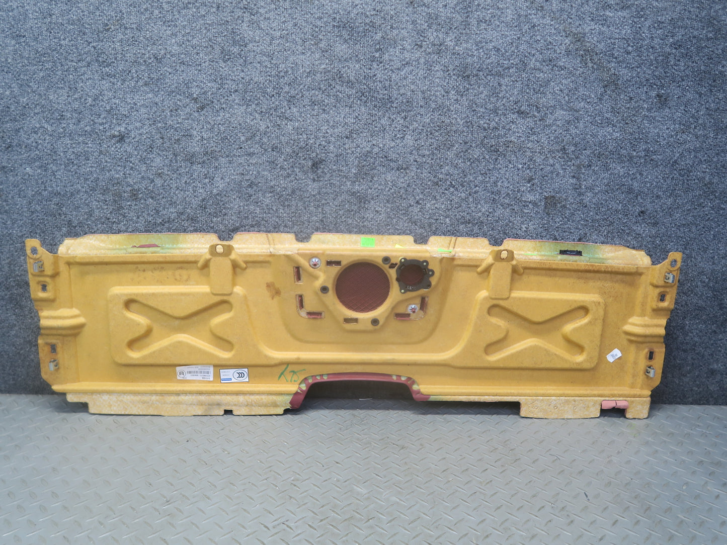 13-20 Mercedes R231 SL550 Rear Interior Parcel Deck Shelf Partition Panel OEM