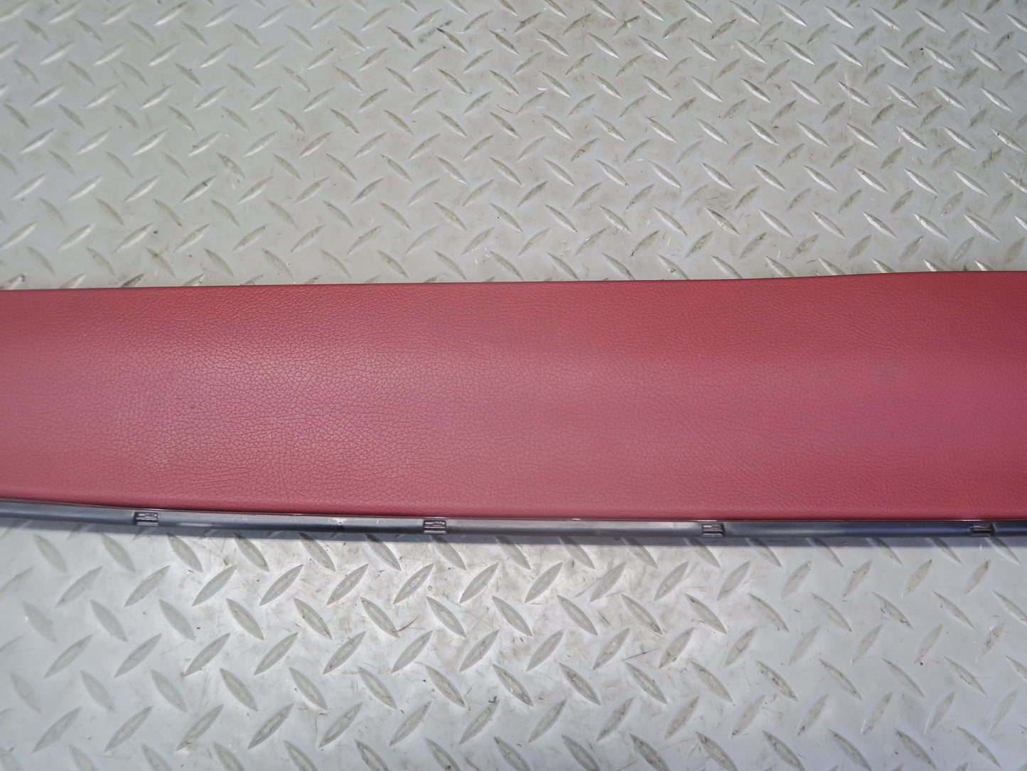 13-20 Mercedes R231 SL550 Set of 2 Center Console Leather Side Trim Panel OEM