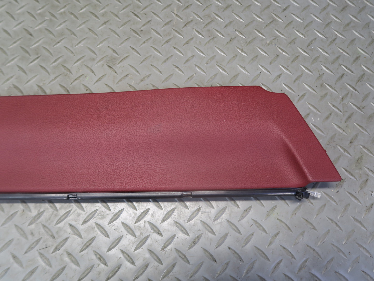 13-20 Mercedes R231 SL550 Set of 2 Center Console Leather Side Trim Panel OEM