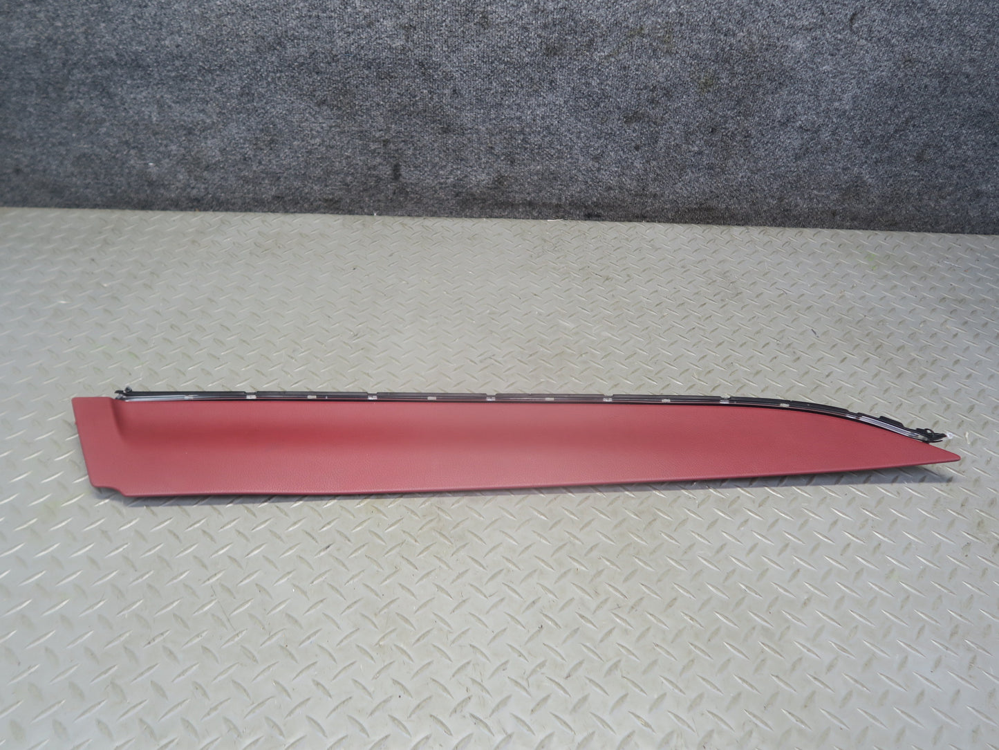 13-20 Mercedes R231 SL550 Set of 2 Center Console Leather Side Trim Panel OEM