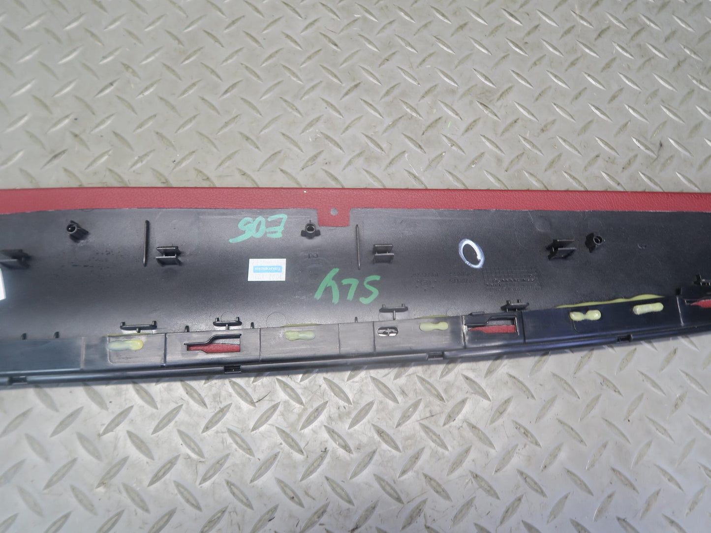 13-20 Mercedes R231 SL550 Set of 2 Center Console Leather Side Trim Panel OEM